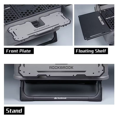 ロックブルック 20周年限定版 50L 30L アルミテーブルボックス Rockbrook 50L 30L GREY/BLACK Aluminum Table Box KARGO ANNI2024 BX1025 BX1026