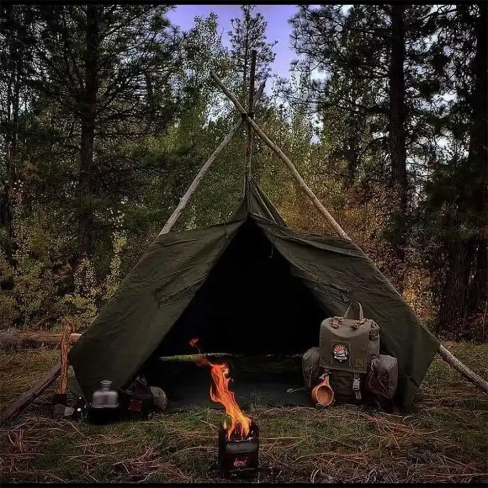 ビッグベア ブッシュクラフトポーランドテント ポーランド軍幕ポンチョテント 多機能ポンチョ Pyramid Tent-01 Big Bear  Bushcraft Poland Tent | アウトドアテント - アウトドア・スポーツ・ファッション ディントコヨーテ 通販ショップ DYNT  COYOTE LIFE STYLE SHOP ...