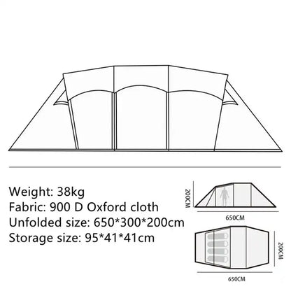 Big Bear Dome Tunnel Tent ビッグベア トンネルテント tent-A6