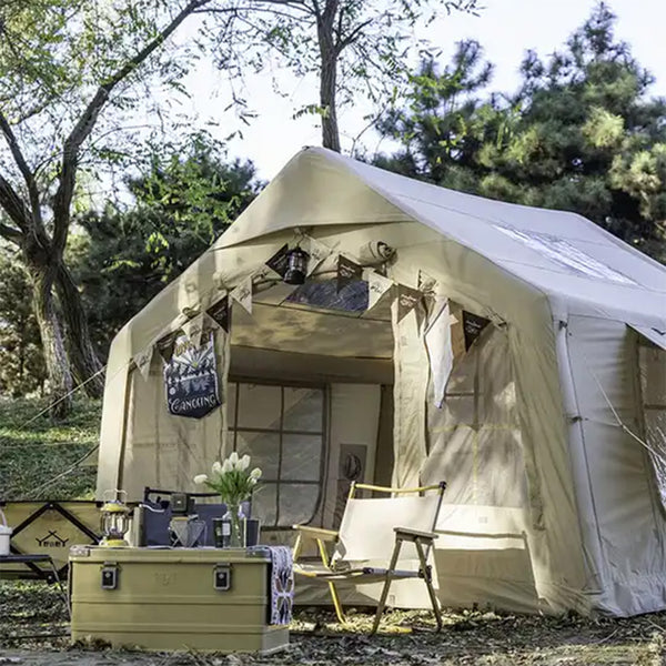 Big Bear Cotton Inflatable Tent ビッグベア コットンインフレータブルテント 大型ロッジ型テント エアーテント ビンテージテント Tent-B1