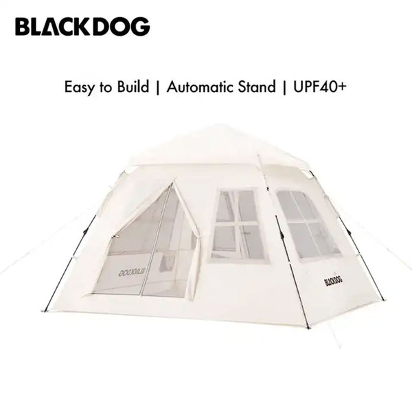 BLACKDOG 2-doors 4-window Auto Tent ブラックドッグ 2ドア 4ウィンドウ オートテント 3-4人用