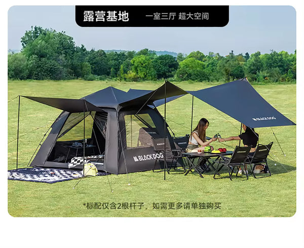 BLACKDOG OUTDOOR Idle Tent ブラックドッグ アイドルテント オートマチックテント クイックオープン 自動テント