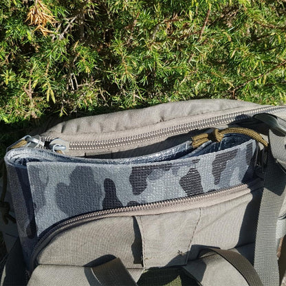 ブッシュメントラベルギア ラジカルアルミマット ダークカモ BUSHMEN Travel Gear RADICAL Alu-mat dark camo