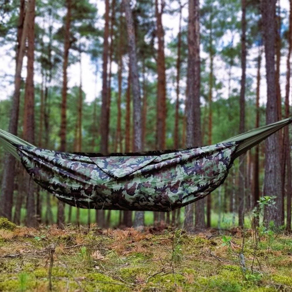 BUSHMEN Travel Gear THERMO Blanket olive camo ブッシュメントラベルギア サーモブランケット オリーブ カモ柄