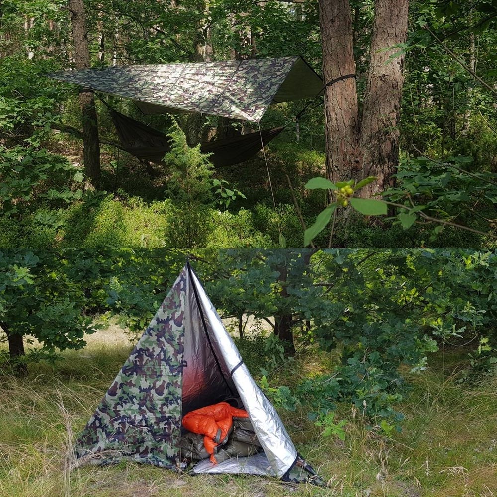 BUSHMEN Travel Gear THERMO Tarp camo ブッシュメントラベルギア サーモタープ カモ