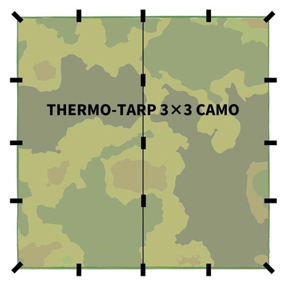 BUSHMEN Travel Gear THERMO Tarp camo ブッシュメントラベルギア サーモタープ カモ