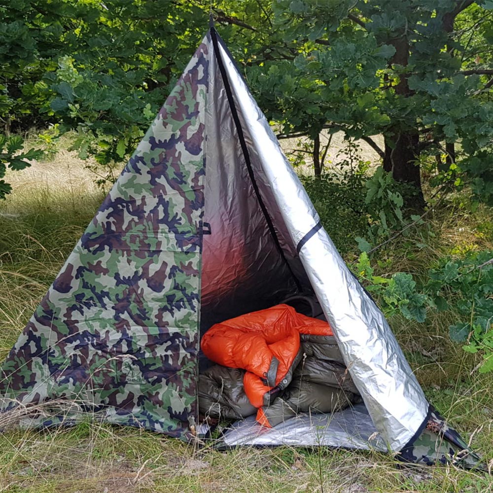 BUSHMEN Travel Gear THERMO Tarp camo ブッシュメントラベルギア サーモタープ カモ