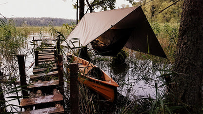 ブッシュメントラベルギア サーモタープ オリーブ BUSHMEN Travel Gear THERMO Tarp olive