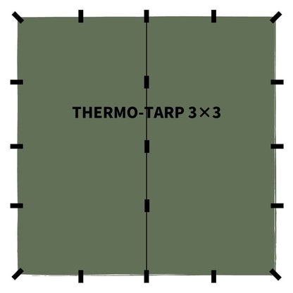 ブッシュメントラベルギア サーモタープ オリーブ BUSHMEN Travel Gear THERMO Tarp olive