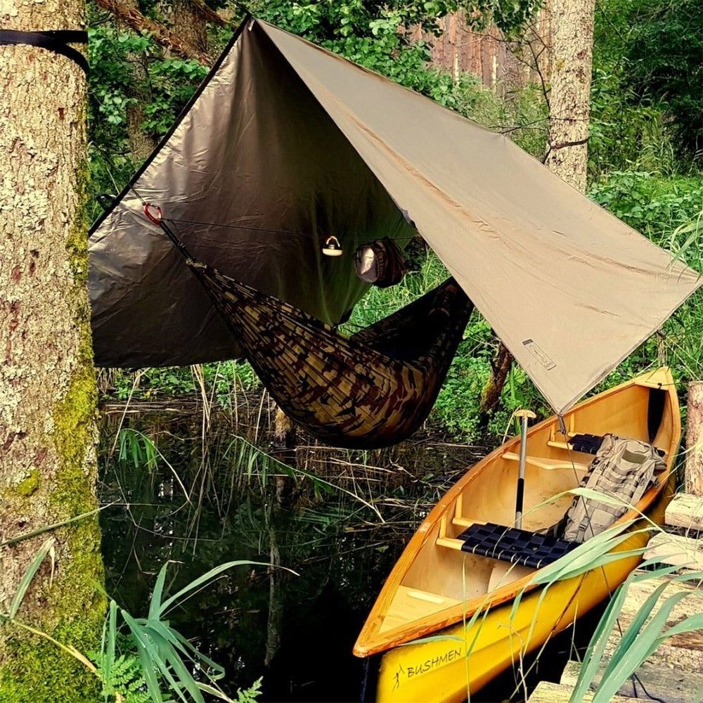 ブッシュメントラベルギア サーモタープ オリーブ BUSHMEN Travel Gear THERMO Tarp olive