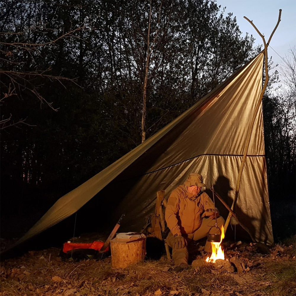 ブッシュメントラベルギア サーモタープ オリーブ BUSHMEN Travel Gear THERMO Tarp olive