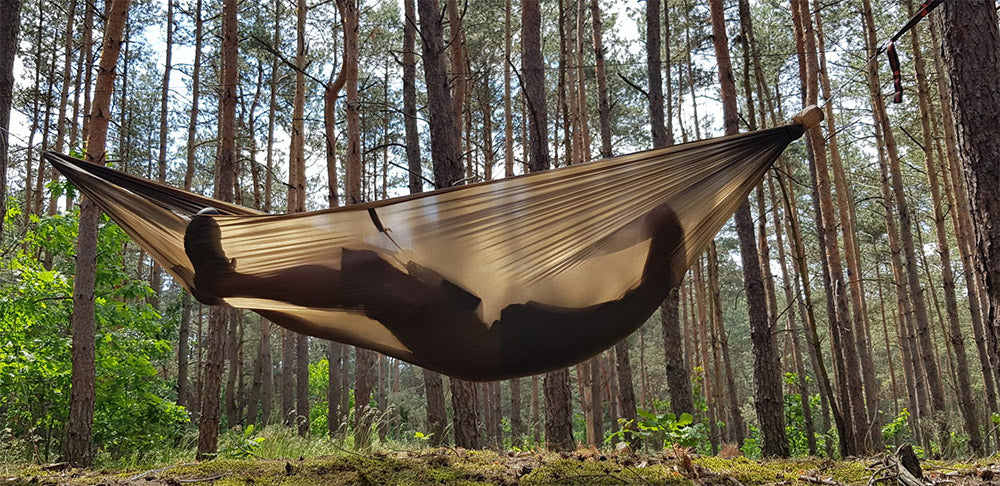 BUSHMEN Travel Gear ULTRALIGHT Hammock green dark olive ブッシュメントラベルギア ウルトラライト ハンモック グリーン ダークオリーブ