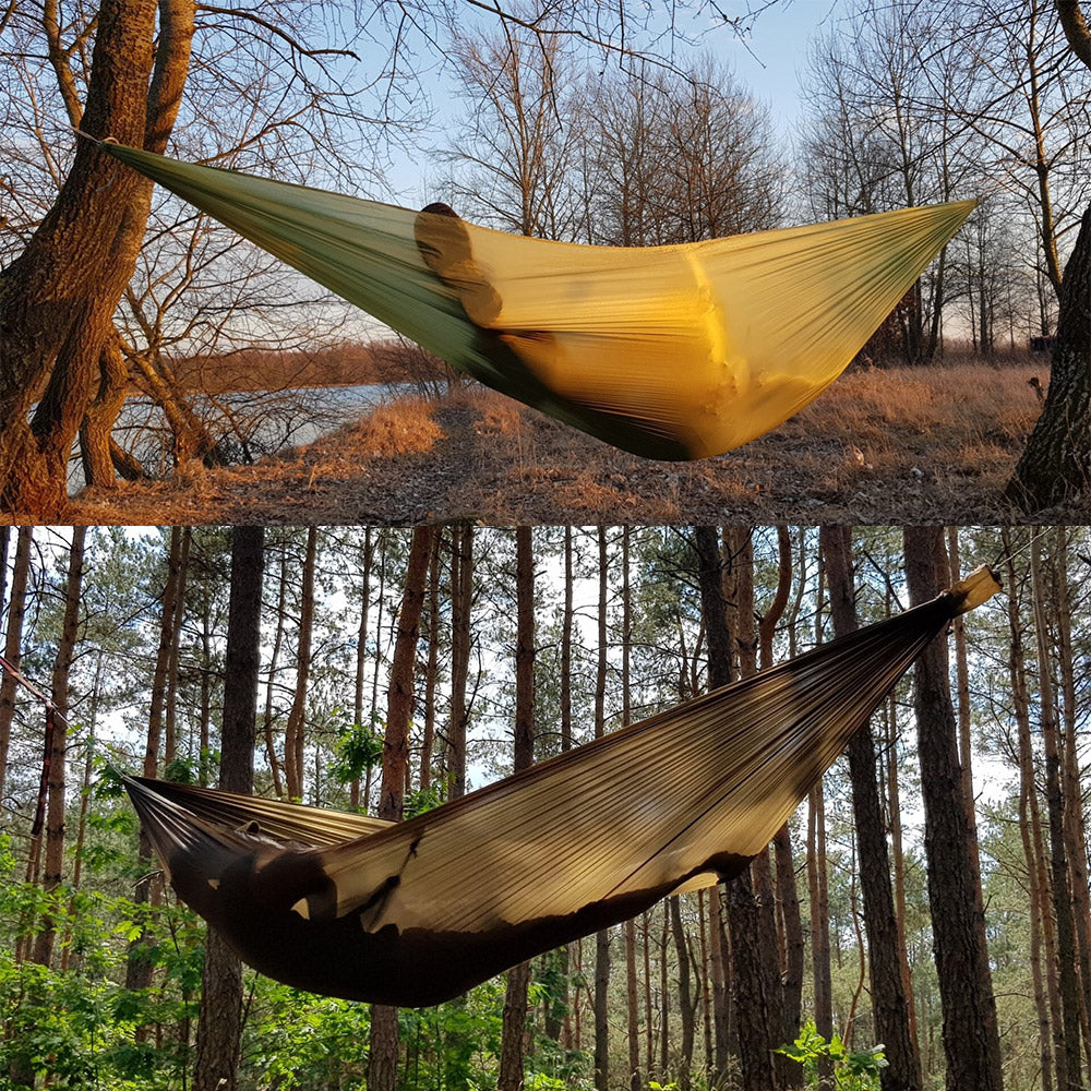 BUSHMEN Travel Gear ULTRALIGHT Hammock green dark olive ブッシュメントラベルギア ウルトラライト ハンモック グリーン ダークオリーブ