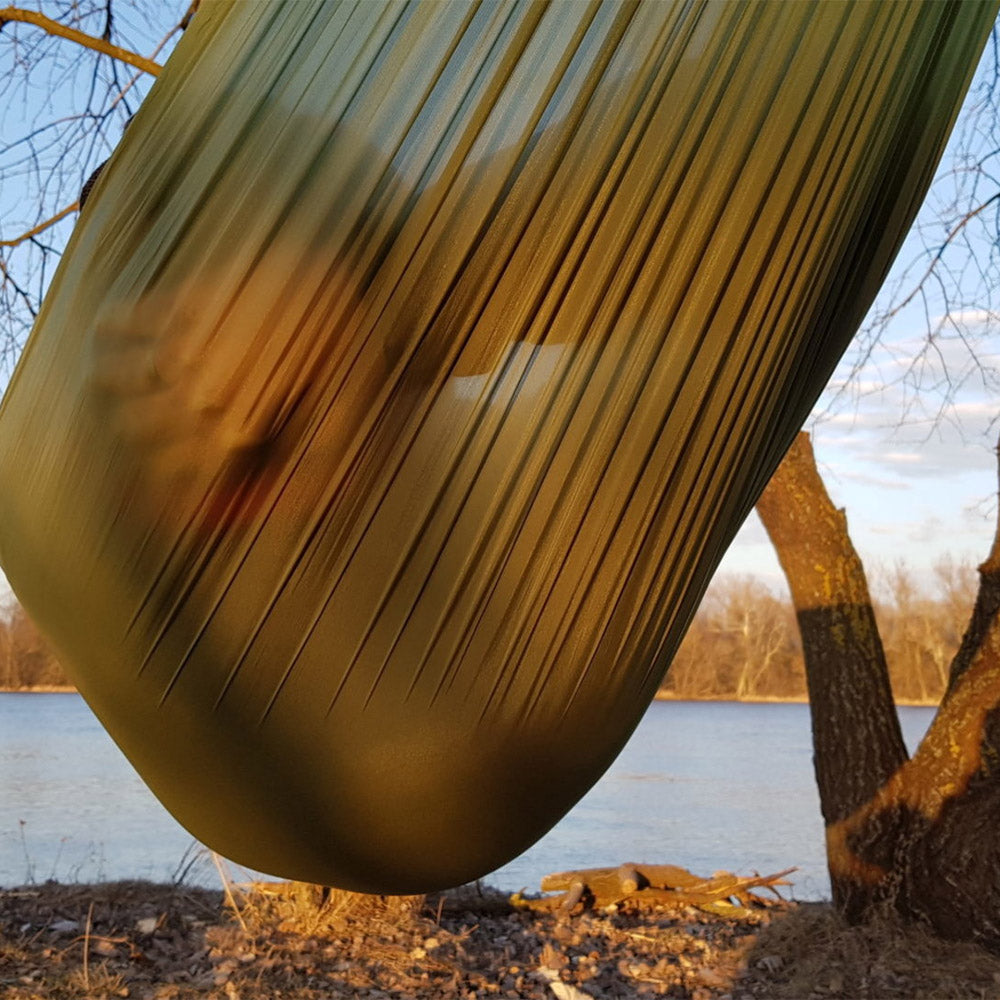 BUSHMEN Travel Gear ULTRALIGHT Hammock green dark olive ブッシュメントラベルギア ウルトラライト ハンモック グリーン ダークオリーブ