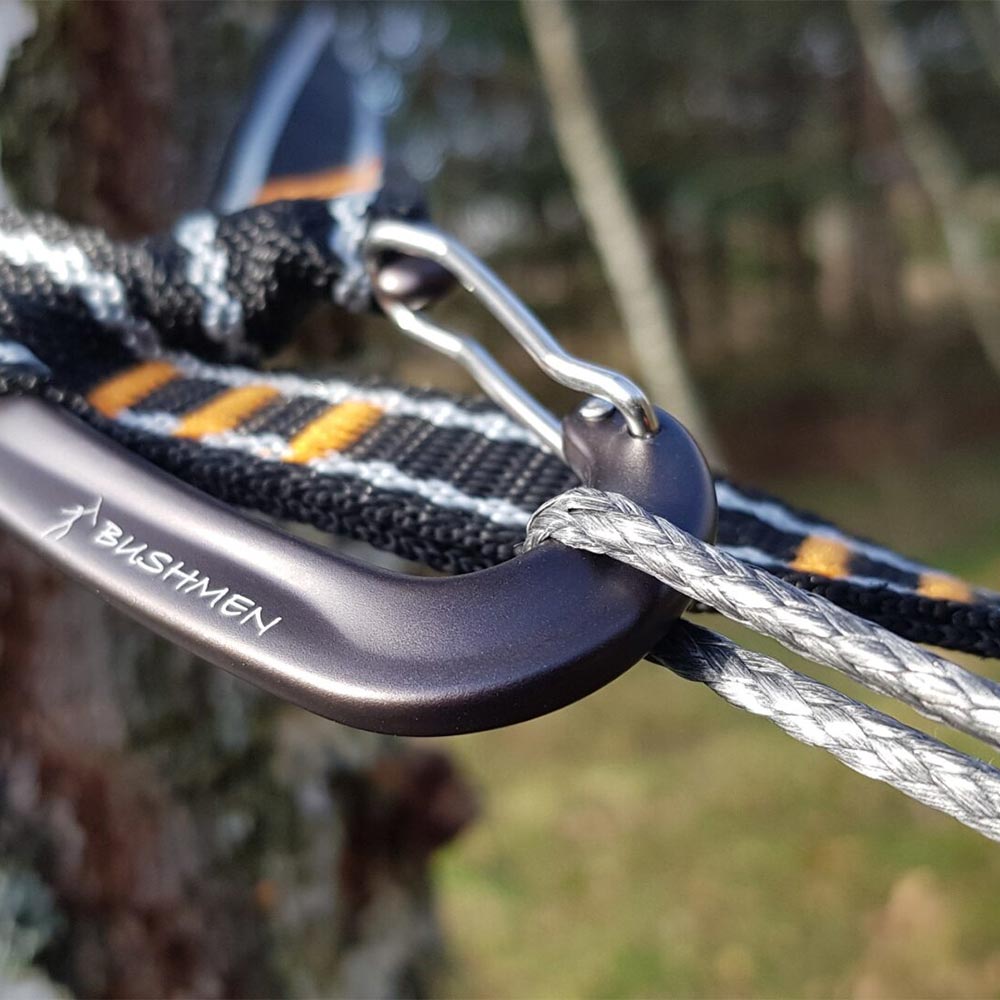 ブッシュメントラベルギア ウルトラライトハンモックサスペンションシステム BUSHMEN Travel Gear ULTRALIGHT Hammock suspension system