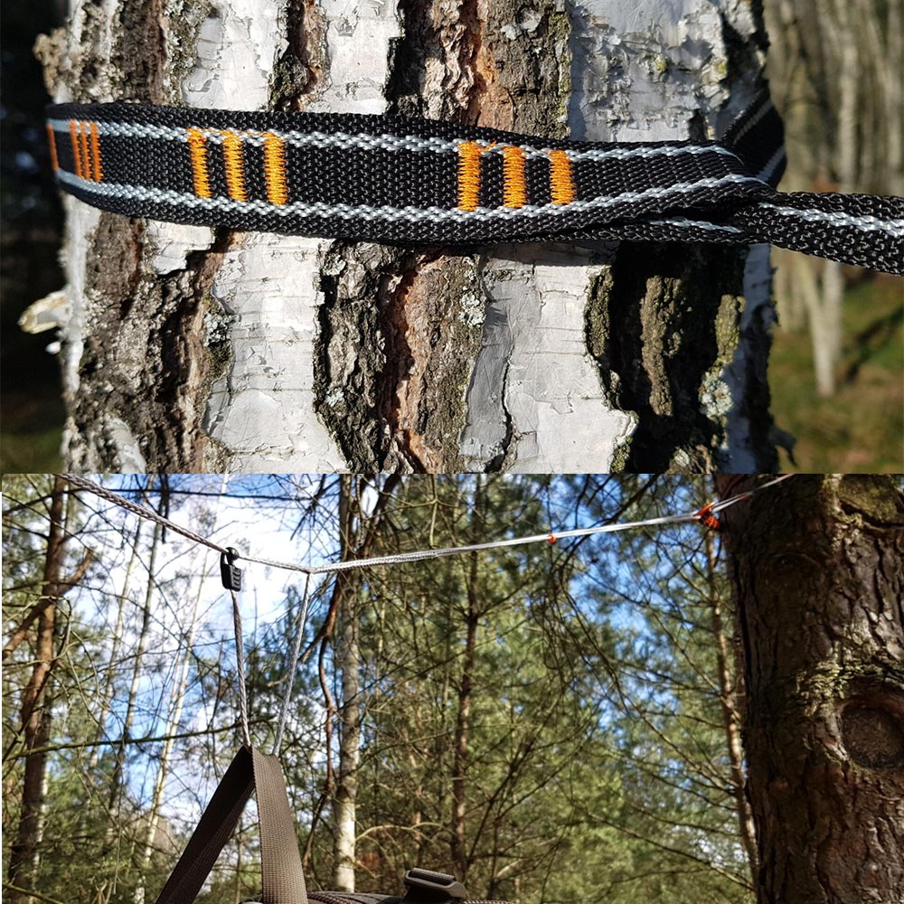 ブッシュメントラベルギア ウルトラライトハンモックサスペンションシステム BUSHMEN Travel Gear ULTRALIGHT Hammock suspension system