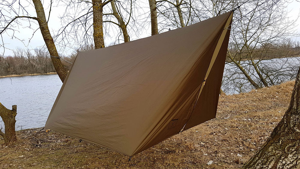 ブッシュメントラベルギア ウルトラライトタープ ダークオリーブ BUSHMEN Travel Gear ULTRALIGHT Tarp dark olive