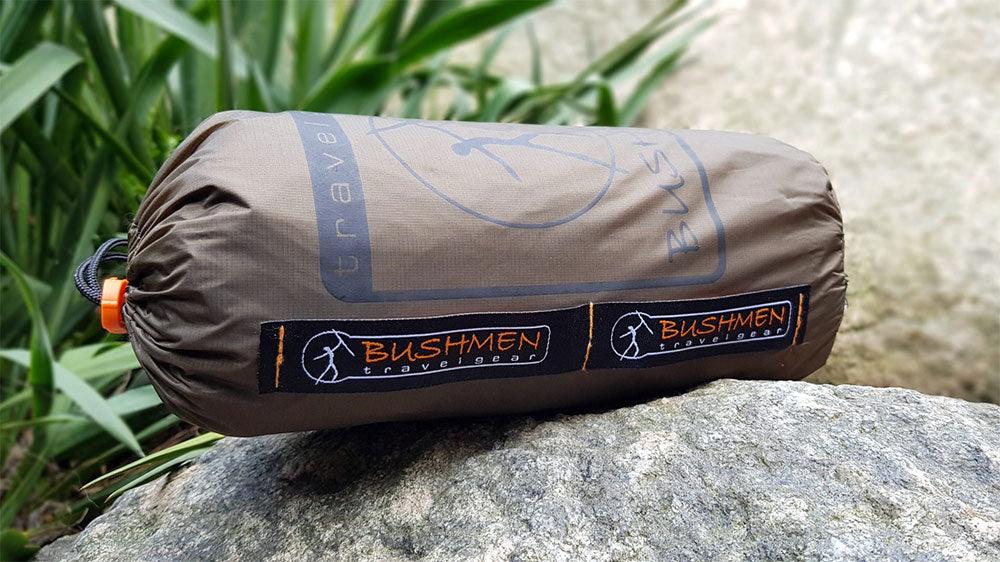 ブッシュメントラベルギア ウルトラライトタープ ダークオリーブ BUSHMEN Travel Gear ULTRALIGHT Tarp dark olive