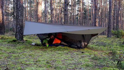 ブッシュメントラベルギア ウルトラライトタープ ダークオリーブ BUSHMEN Travel Gear ULTRALIGHT Tarp dark olive