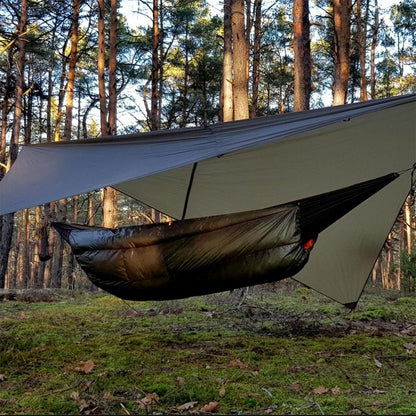 ブッシュメントラベルギア ウルトラライトタープ ダークオリーブ BUSHMEN Travel Gear ULTRALIGHT Tarp dark olive