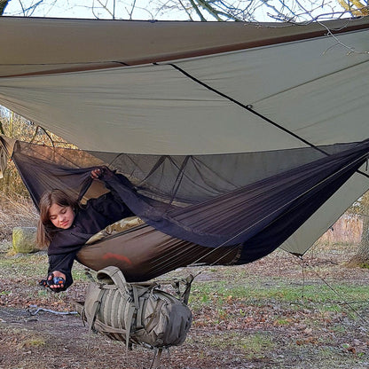 BUSHMEN Travel Gear VAGABOND Hammock set dark olive ブッシュメントラベルギア バガボンド ハンモック セット オリーブ