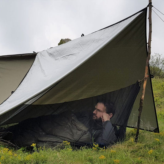 BUSHMEN Travel Gear VAGABOND Mosquito net black ブッシュメントラベルギア バガボンド モスキートネット ブラック 蚊帳