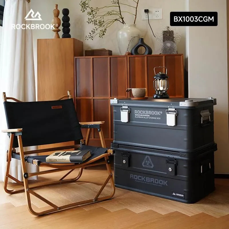 ロックブルック 50Lアルミストレージボックス Rockbrook 50L Aluminum Storage Box STARVEI BX1003