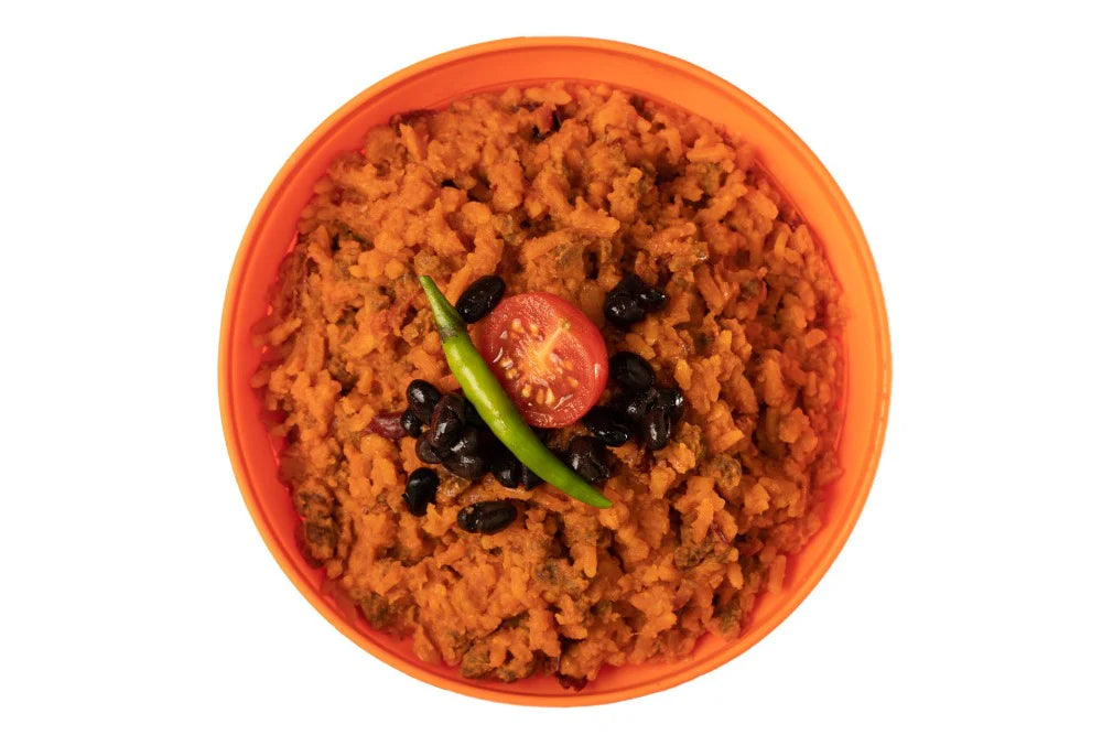 Expedition Foods（エクスペディションフーズ）｜チリコンカーン（1000kcal）｜Chilli Con Carne with Rice｜防災・登山向け高カロリーミール｜SKU:004-5007-1000