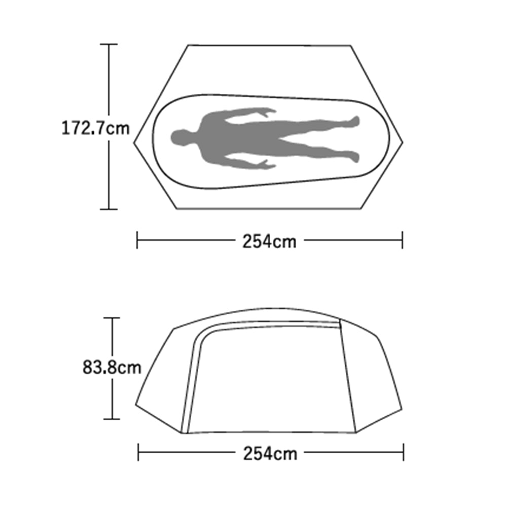 Catoma Wolverine EBNS カトマ ウルヴァリンEBNS ポップアップテントセット 1人用 米軍 アメリカ陸軍納入テント  Popuptent