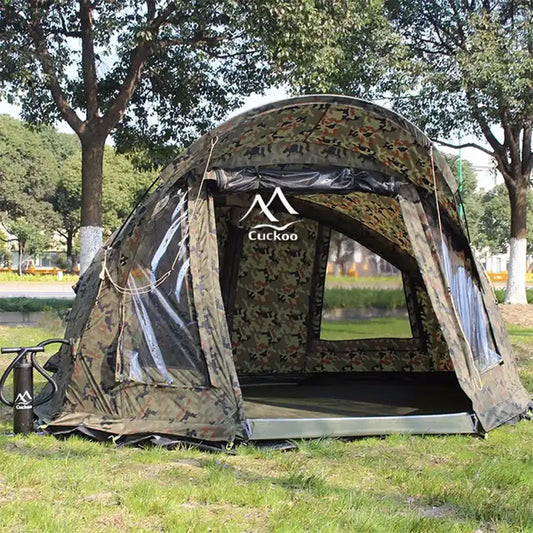 CUCKOO OUTDOOR PRODUCTS INFLATABLE CARP FISHING TENT カッコーアウトドアプロダクツ カモフラ柄 迷彩 インフレータブルフィッシングテント