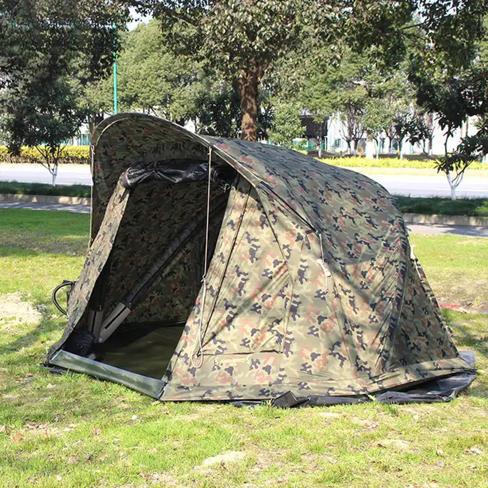 CUCKOO OUTDOOR PRODUCTS INFLATABLE CARP FISHING TENT カッコーアウトドアプロダクツ カモフラ柄 迷彩 インフレータブルフィッシングテント