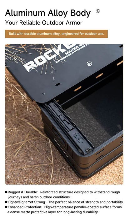 ロックブルック ROCKBROOK MAKER 40 40L アルミスライディングテーブルボックス BX1030
