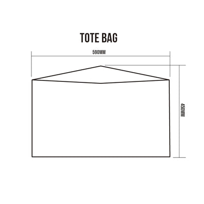 アンルーフ リフレクタープ S size UNROOF Tarp tote bag [UR0902]