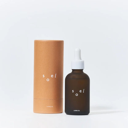 soel ソエル LIVING OIL オーガニックセサミオイル 60mL 紙管付  5個セット 美容オイル スキンケアオイル