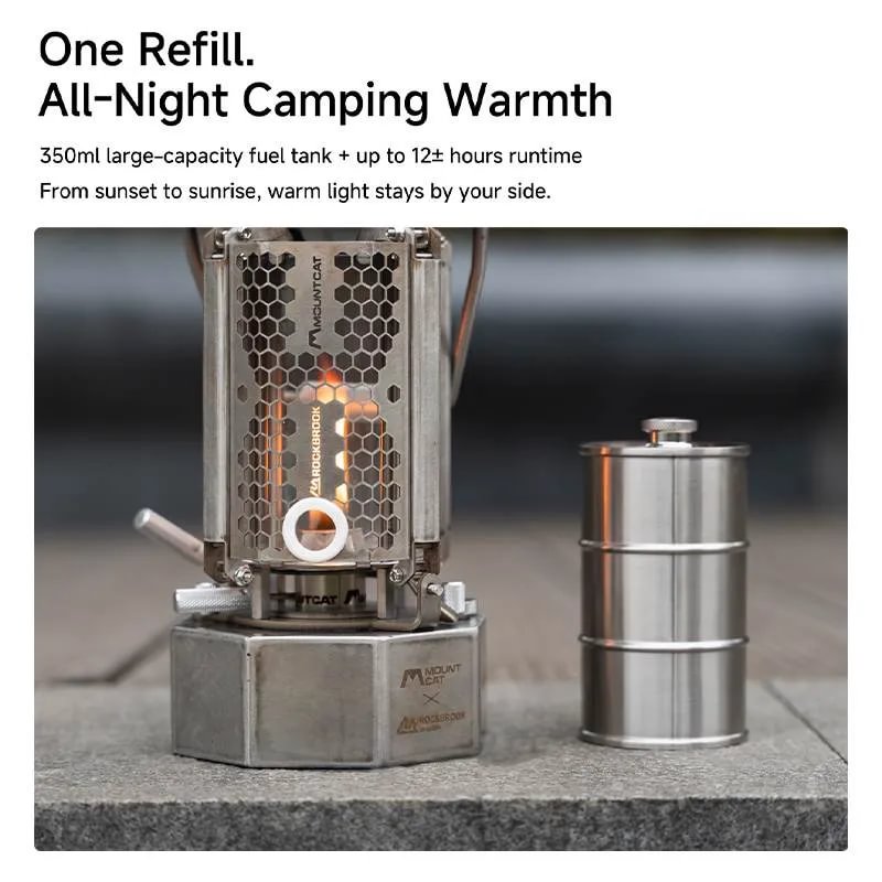 ROCKBROOK ロックブルック ST0001 ヴィンテージ ポータブル 灯油ランタン Light Realm Kerosene Lantern