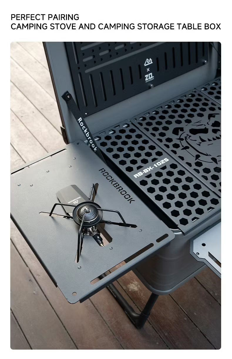 ロックブルック 折りたたみ式 ポータブルストーブ Rockbrook SV9002