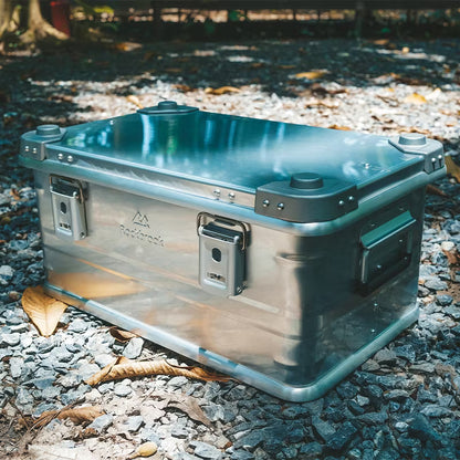 ロックブルック 30L 50L 95L シルバーアルミストレージボックス Rockbrook SILVER Aluminium Storage Box CLASSIC BX1003GY