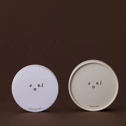 soel ソエル LIVING-OIL SOAP 生せっけん 100mL 5個セット 洗顔石鹸 紙管付