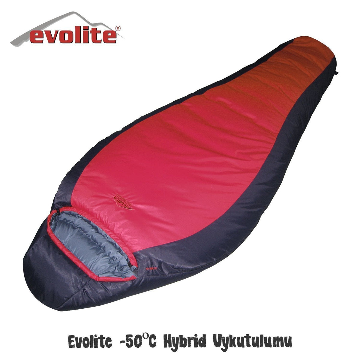 Evolite（エボライト）Hybrid Sleeping Bag -50°C ハイブリッド マミー型ダウンシュラフ