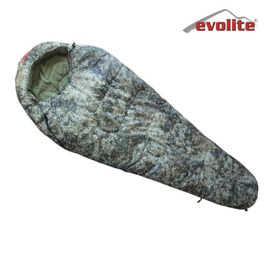 Evolite（エボライト）Alaska Camo Sleeping Bag -15°C アラスカカモ 4シーズン化繊シュラフ デジタルカモフラージュ
