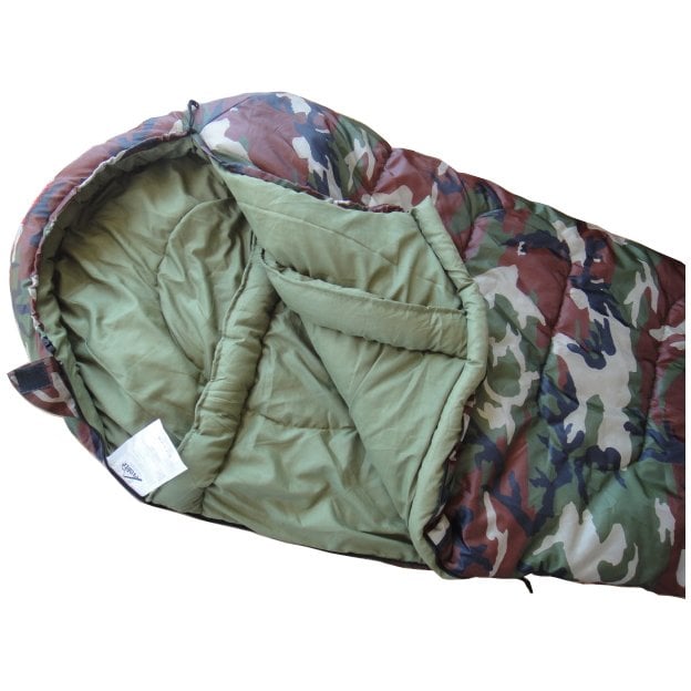 Evolite（エボライト）Alaska Sleeping Bag -15°C アラスカ 4シーズン化繊シュラフ カモフラージュ