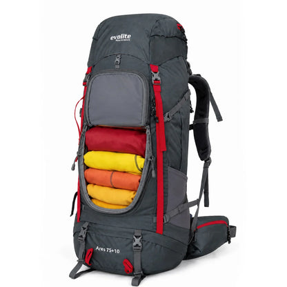 Evolite（エボライト）Ares 75+10L Backpack アレス 75+10L バックパック｜大型・登山・縦走