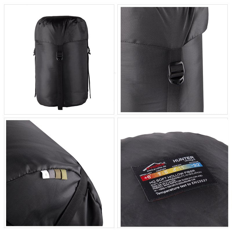 Evolite（エボライト）Hunter Connectable Double Sleeping Bag -32°C ハンター 連結式2人用化繊シュラフ 2個セット