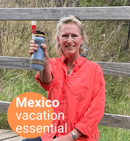 Water to Go（ウォータートゥーゴー） Eco 55cl Active フィルターボトル Explore Red 浄水ボトル 550ml