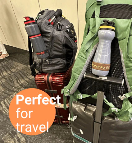 Water to Go（ウォータートゥーゴー） Eco 55cl Active フィルターボトル Explore Red 浄水ボトル 550ml