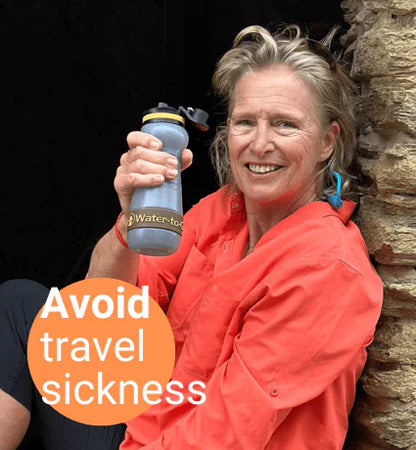 Water to Go（ウォータートゥーゴー） Eco 55cl Active フィルターボトル Explore Red 浄水ボトル 550ml