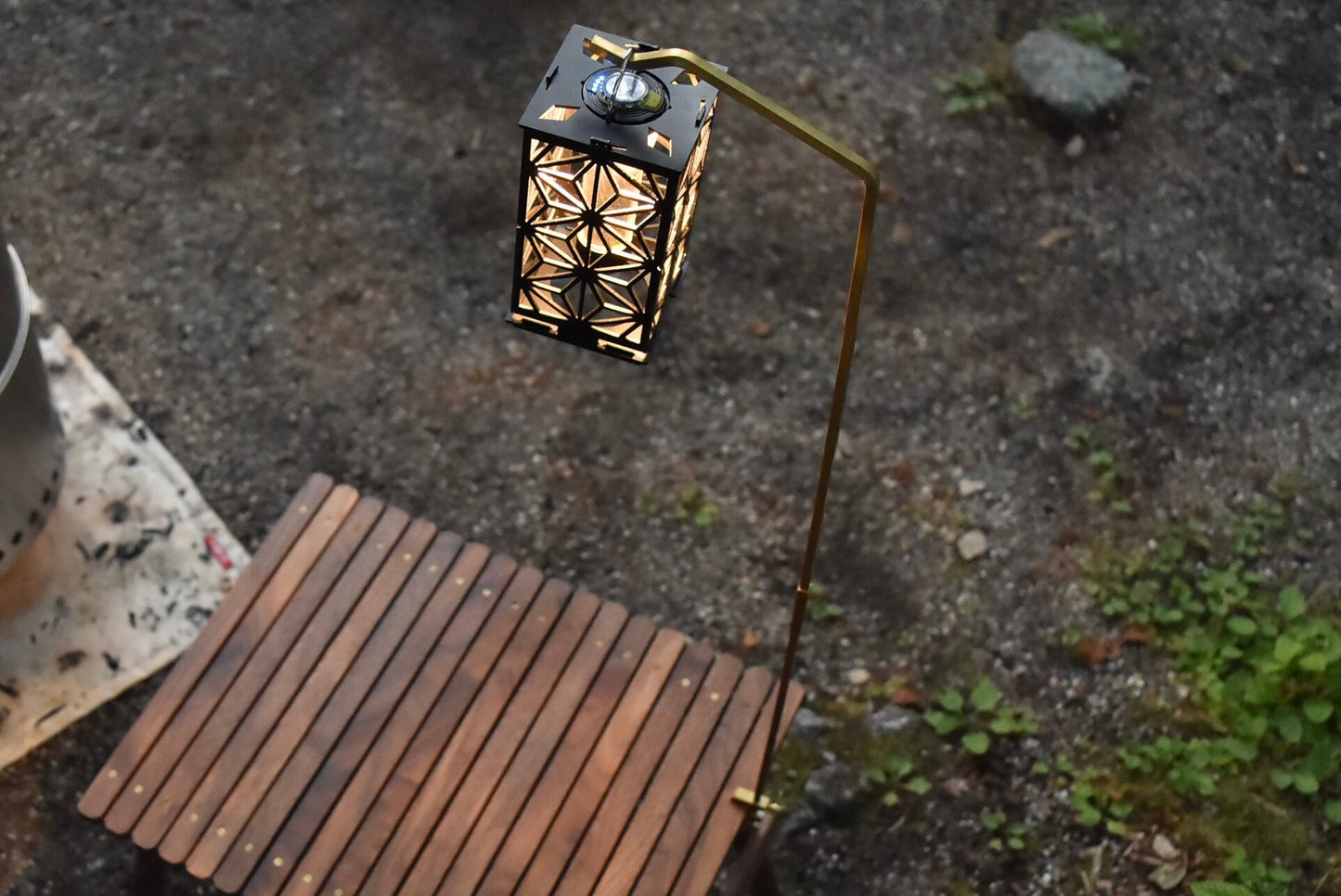 KALUGII カルギイ 変幻4在+ ヘンゲンジザイプラス【真鍮製】4wayランタンスタンド（高さUPver）