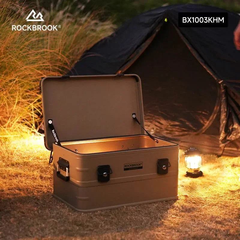 ロックブルック 30L 50L 95L アルミストレージボックス Rockbrook Aluminium Storage Box FROST BX1003BKS