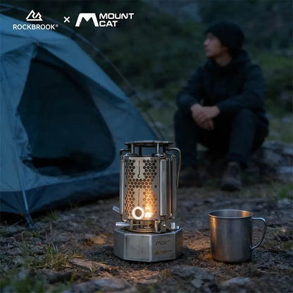 ROCKBROOK ロックブルック ST0001 ヴィンテージ ポータブル 灯油ランタン Light Realm Kerosene Lantern