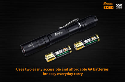 Fitorch EC20 550 LUMENS FLASHLIGHT フィトーチ フラッシュライト 550ルーメン LED